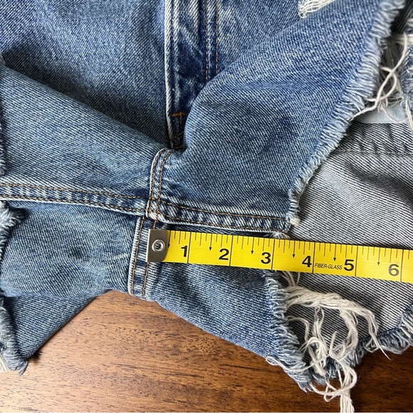Vintage Levi’s Orange Tab Made In USA Cut-Off Shorts Size 12 - Picture 13 of 16